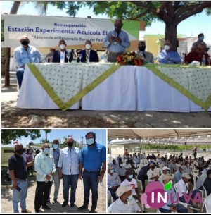 Participaci&oacute;n del Director y parte de equipo t&eacute;cnico del INUVA en el relanzamiento de la Estaci&oacute;n Experimental Acuicola del IDIAF.